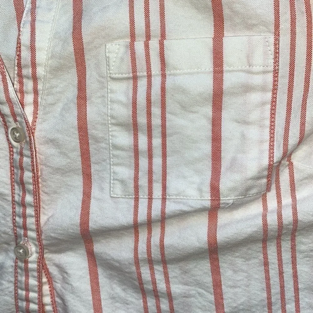 NWOT!J.Crew Striped Button Down Top!